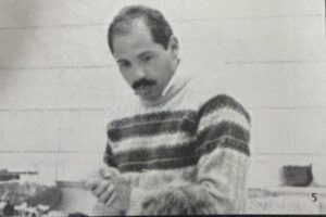 Carlos Sardo in WHS classroom