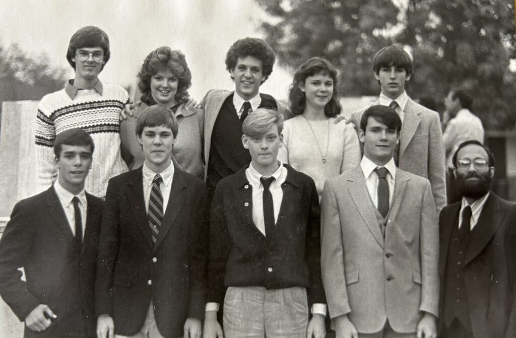 Rosengard with his 83 team