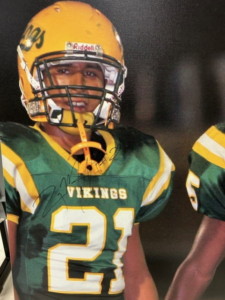 Ryan Mathews playing football as West High #21